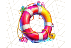 Bright Summer PNG Clipart, Printable Beach Graphics Product Image 3