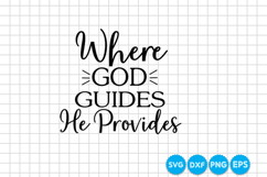 Christian quotes SVG Design, Religion SVG Design Product Image 1