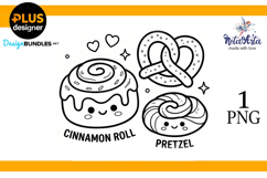 Kawaii Treats: Super Cute Coloring Fun Product Image 1