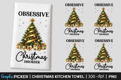 Funny Christmas Kitchen Towel PNG | Christmas Kitchen Towel Product Image 2