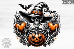 Halloween Skeleton - Halloween PNG Design Product Image 1