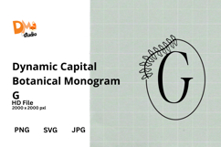 Dynamic Capital Botanical Monogram Product Image 1