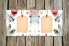 Christmas flatlay | 4 vintage Sublimation Mug design PL2 Product Image 3