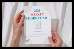 2026 Weekly Chore Chart Product Image 7