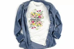 Floral Bouquet | Sublimation Design | Auntie Png Product Image 6