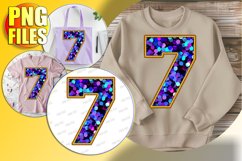 7 Doodle Letter Style PNG Merry Winter Design! Product Image 1