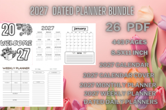 Best Simple 2027 Dated Planners Bundle 7 Product Image 3