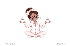 Cozy Babe Clipart Bundle PNG Product Image 6