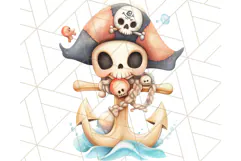 Cartoon Pirate Kids and Animals PNG Clipart for Fun Designs Product Image 3