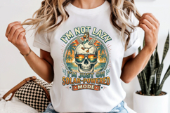 Skull and Duck Summer Png, Solar Powered Mode Sublimation Product Image 6