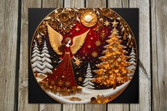 Christmas quiling | 4 Skinny Tumbler Sublimation designs2 Product Image 5