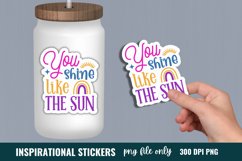 Inspirational Quotes Sticker, You&#039;re beautiful Sticker Product Image 1