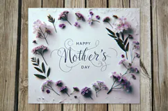 Mother's day flowers | Skinny tumbler sublimation designs P Product Image 3