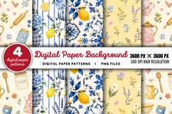 Digital Paper Background PNG Product Image 1