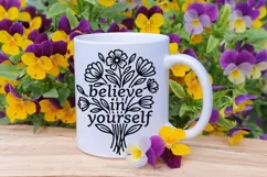 Believe In Yourself Svg, Mental Health Svg, Self Love Svg. Product Image 8
