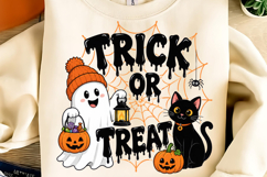 Trending Halloween PNG, Spooky Season PNG, Cute Pumpkin PNG Product Image 1