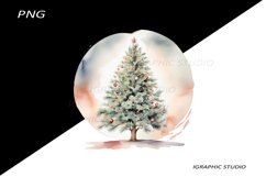 Christmas Tree Clipart, Christmas Clipart Product Image 1