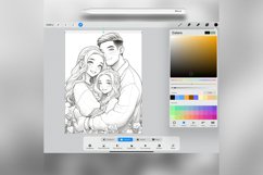 38 Procreate Family Stamp Brushes Product Image 4