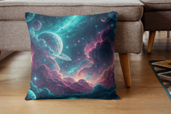 Celestial Galaxy Seamless Patterns, Starry Night Cosmic Sky Product Image 7