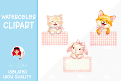 27 Cute Baby Animals Labels PNG for Nursery, Cards and Design Product Image 8