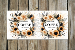 Coffee &amp; flowers | 4 Mug sublimation designs PLUS2 Product Image 3