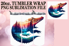 Cheerful days 20oz tumbler wrap, Animals Art Product Image 1