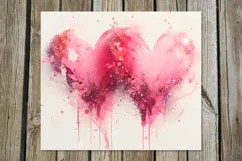 Love Hearts | 4 Skinny tumbler sublimation designs P2 Product Image 3
