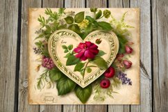 Vintage Love| 4 Skinny tumbler sublimation designs P2 Product Image 3