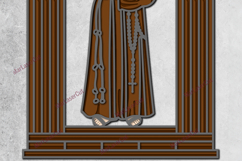 Multilayer San Antonio Padua SVG Laser Cut File 3D Layered Product Image 6