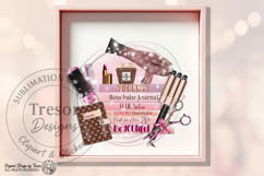 Boss Babe Glam Fashion Books Heels PNG Luxury Style Art Product Image 5
