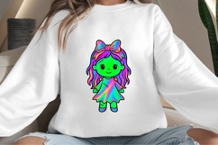 Zombie girl png design Product Image 4