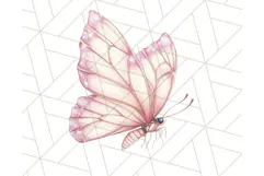 Pastel Fairies and Butterflies PNG, Spring Fantasy Clipart Product Image 3