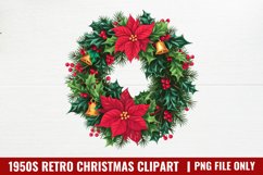 1950s Retro Christmas Sublimation PNG Product Image 1