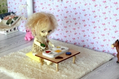 Miniature dollhouse wooden puzzle game digital download shap Product Image 7