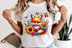Fox Png, Woodland Animal Sublimation Design Product Image 6