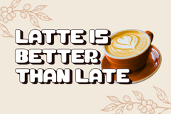 Saro Food - Bold Extrude Rounded Font Product Image 7