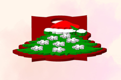 Christmas Tree 40 OZ Tumbler Stl File for 3D Printinting Product Image 7