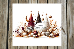 Christmas tree | Xmas Sublimation tumbler design PL2 Product Image 3