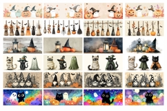 Mega Halloween Mug Bundle, Halloween Bundle, Mug Designs Product Image 7