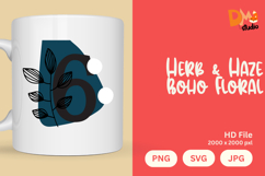 Herb &amp; Haze Boho Floral Monogram Product Image 1