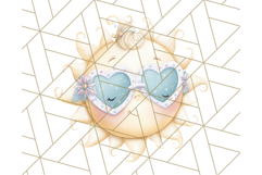 Kawaii Galaxy Buddies Clipart PNG, Cute Planets Clip Art Product Image 3
