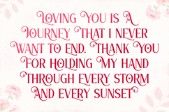 Romantic Valentine - Beautiful Valentine Font Product Image 7