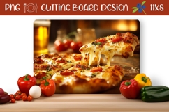 Pizza Cutting Board Design, Kitchen Cutting Board Product Image 1