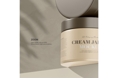 Plastic Cream Jar - PSD Mockup Product Image 7