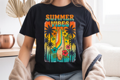 Summer Vibes PNG, Retro Surfboard Sublimation Design Product Image 7