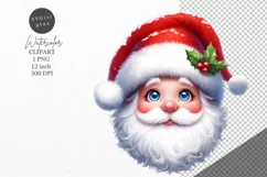 Christmas clipart, Santa clipart, Winter clipart Product Image 1