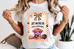 Halloween Highland Cow PNG Waiting for Halloween Sublimation Product Image 6