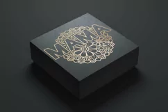 Mama Floral SVG | Round Mandala Design Product Image 3