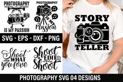 Photographer SVG Design - Photography Is My Passion Product Image 1