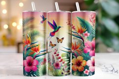 Flowers Tumbler Wrap | Sublimation | Tumblers Product Image 1